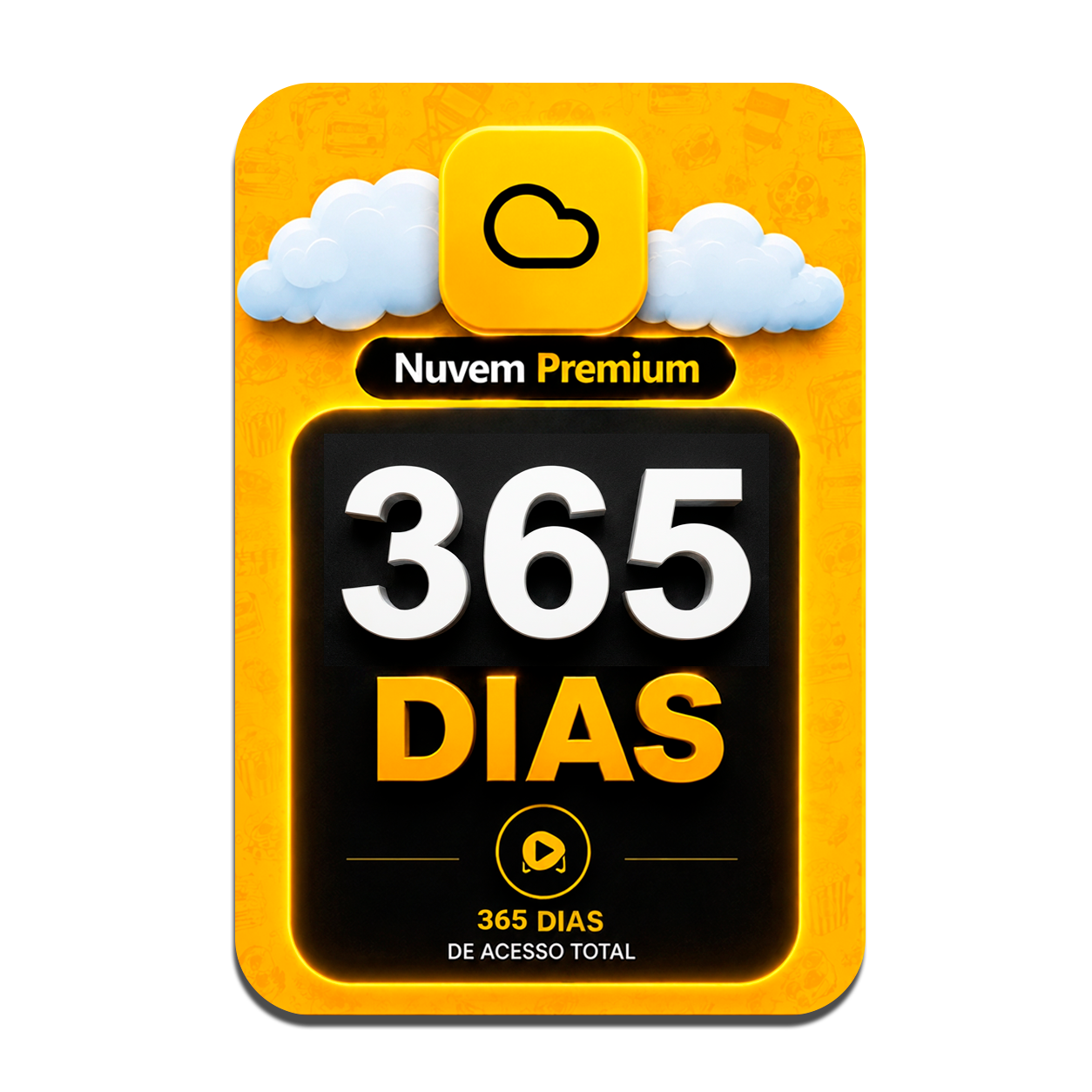 Nuvem Premium Anual — Adicional de Conteúdo para NexoCine, Flixx Cine e mais