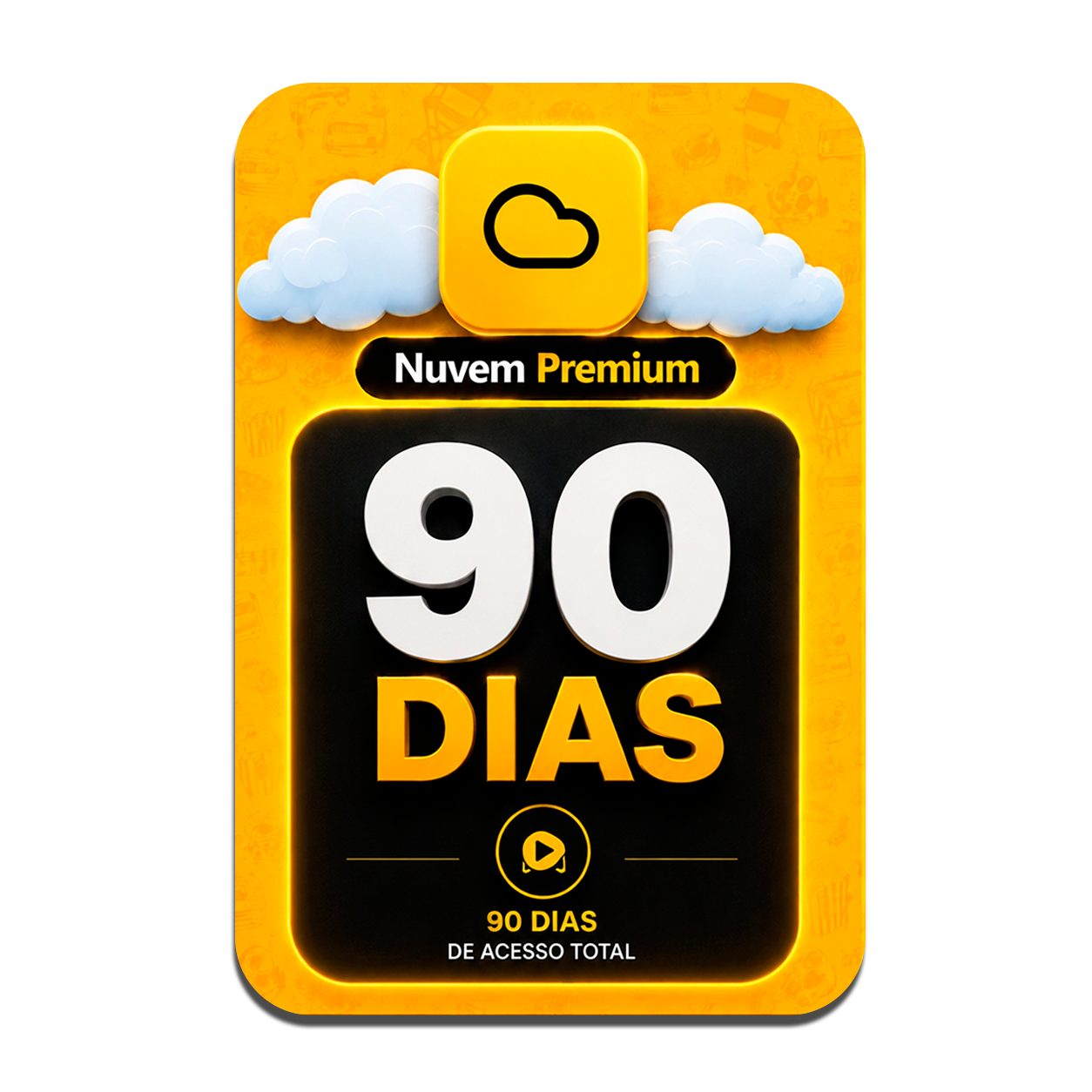 Nuvem Premium Trimestral — Adicional de Conteúdo para NexoCine, Flixx Cine e mais